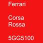 Preview: Ferrari, Corsa Rossa, 5GG5100.
